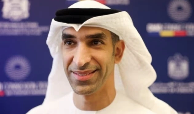 Ministro de Comercio de los Emiratos Árabes Unidos (EAU), Thani bin Ahmed Al Zeyoudi