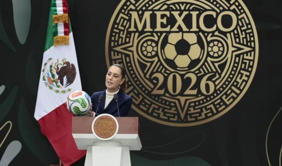 Presidente de México destaca importancia de Copa Mundial de FIFA. Foto: EFE.