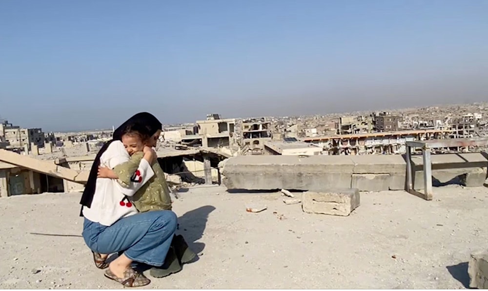 Un retrato de la maternidad en Gaza