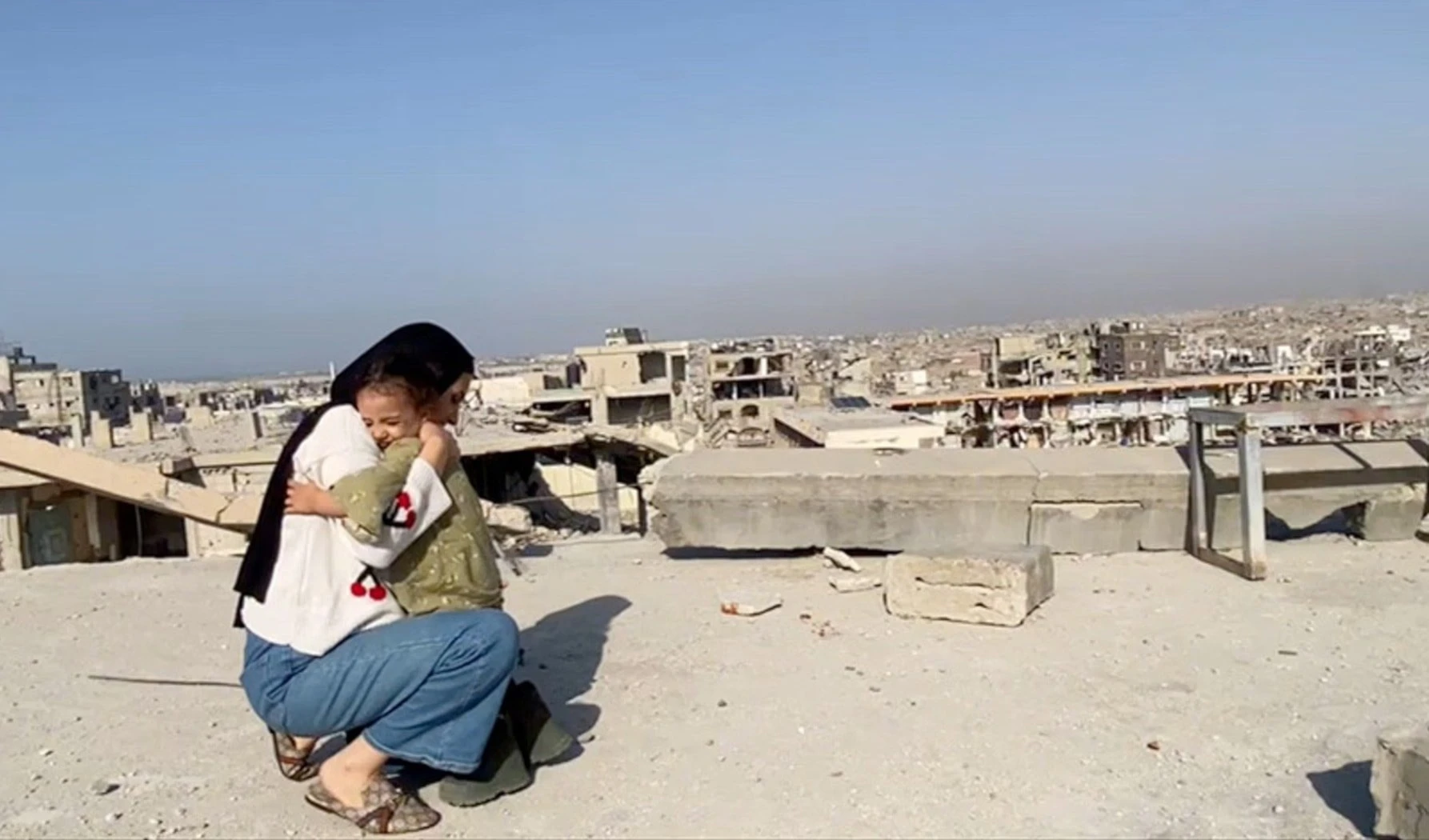 Un retrato de la maternidad en Gaza