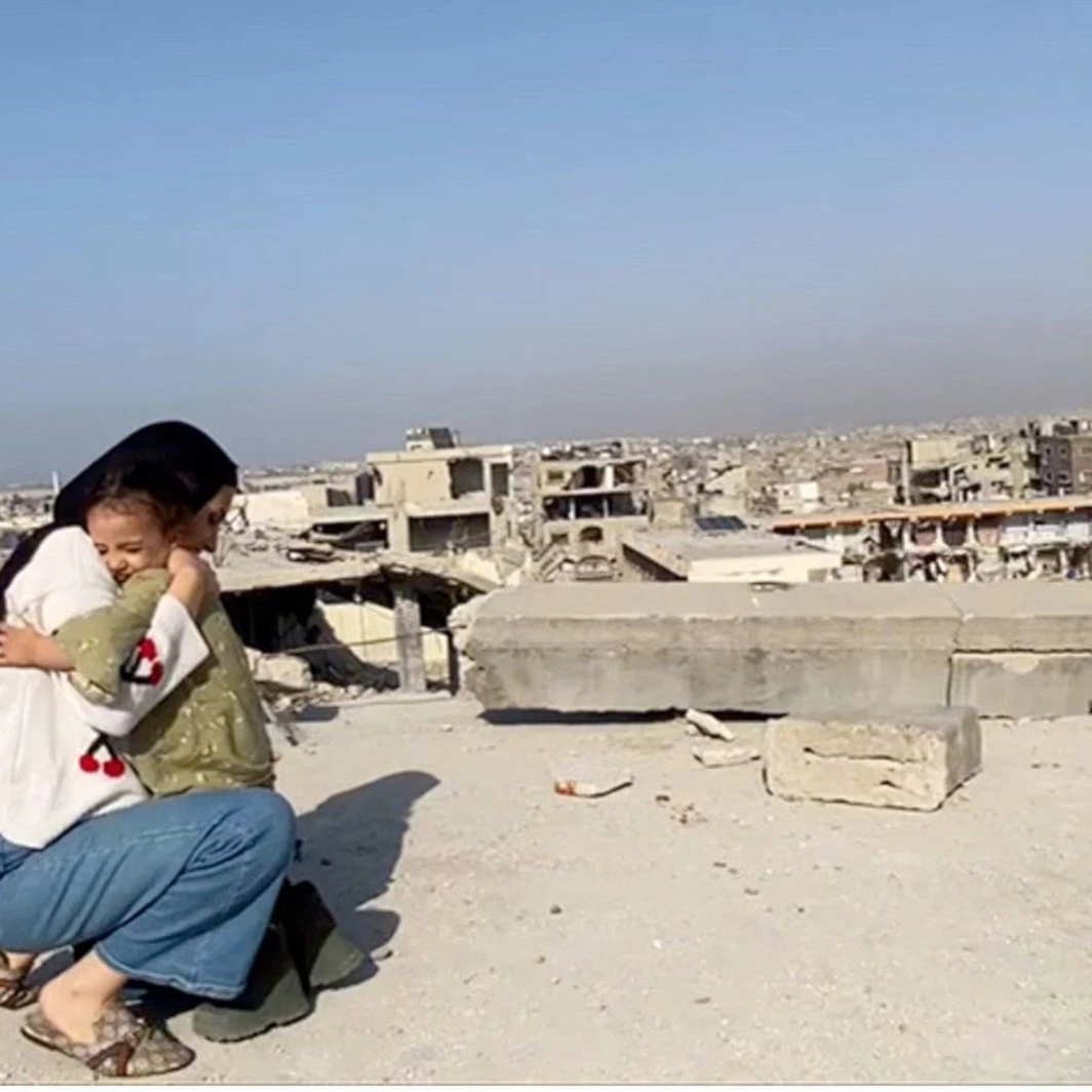 Un retrato de la maternidad en Gaza