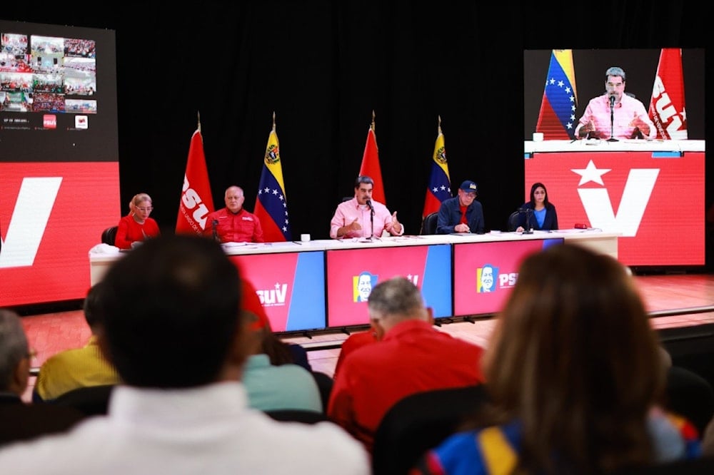 Presidente de Venezuela lidera encuentro con la Dirección Nacional del PSUV y la JPSUV (Foto: Prensa Presidencial)