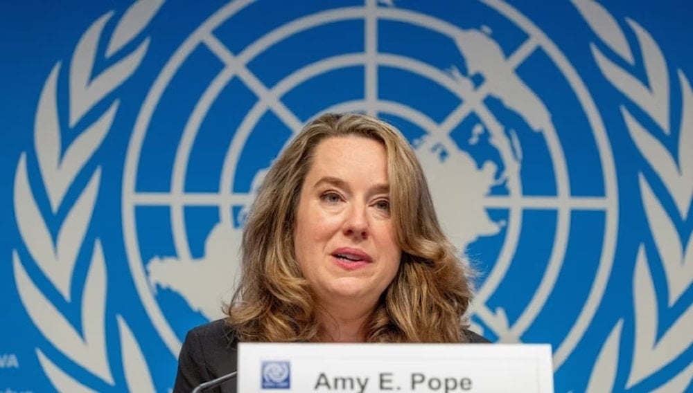 La directora general de la Organización Internacional para las Migraciones, Amy Pope. 
