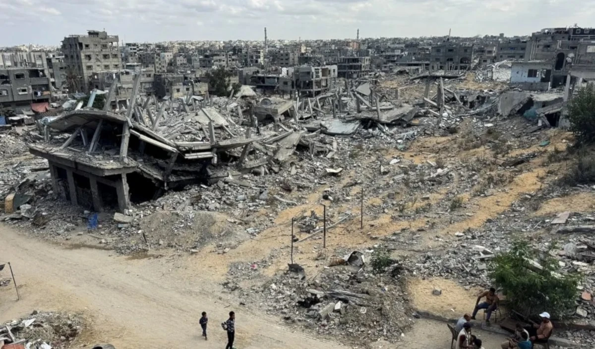 Gaza está en un estado de devastación total.
