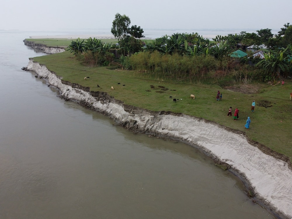 Río Brahmaputra desaparece cada día por la erosión fluvial 