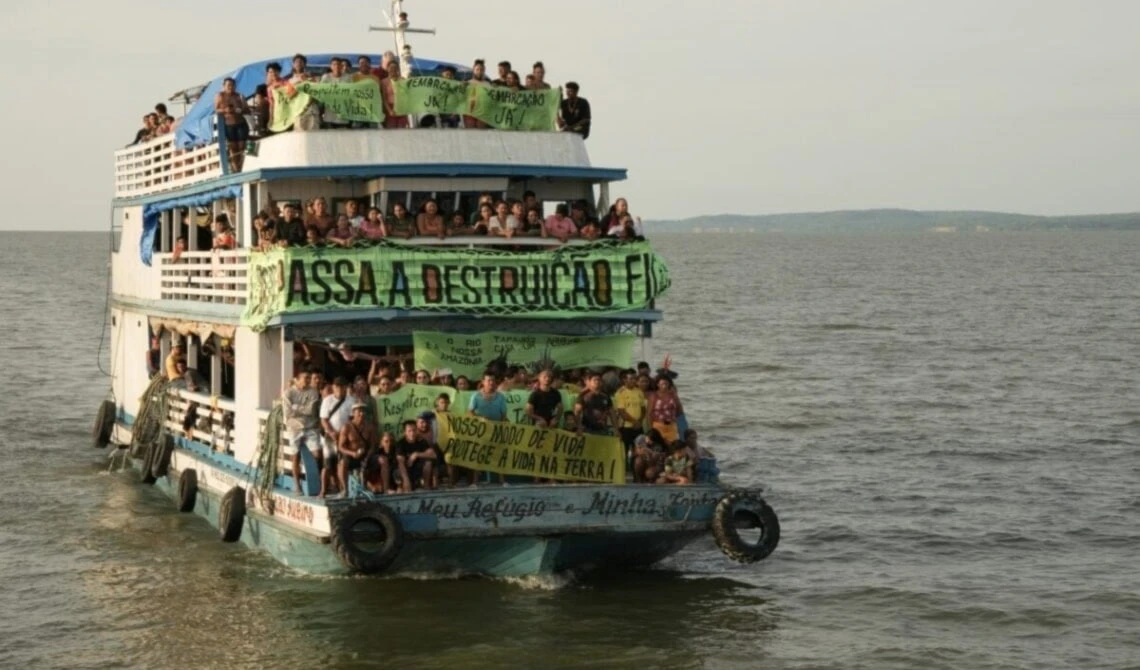 Cumbre de los Pueblos en Belém desafía las soluciones de la COP30. Foto: Colectivo Audiovisual Apoena.l Apa