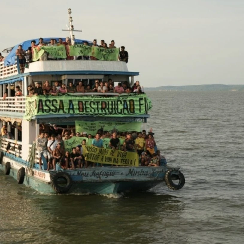 Cumbre de los Pueblos en Belém desafía las soluciones de la COP30. Foto: Colectivo Audiovisual Apoena.l Apa