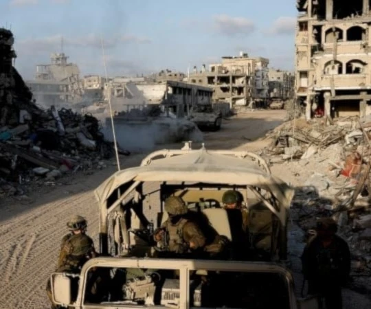 Soldados israelíes en la Franja de Gaza. (Foto: Archivo)