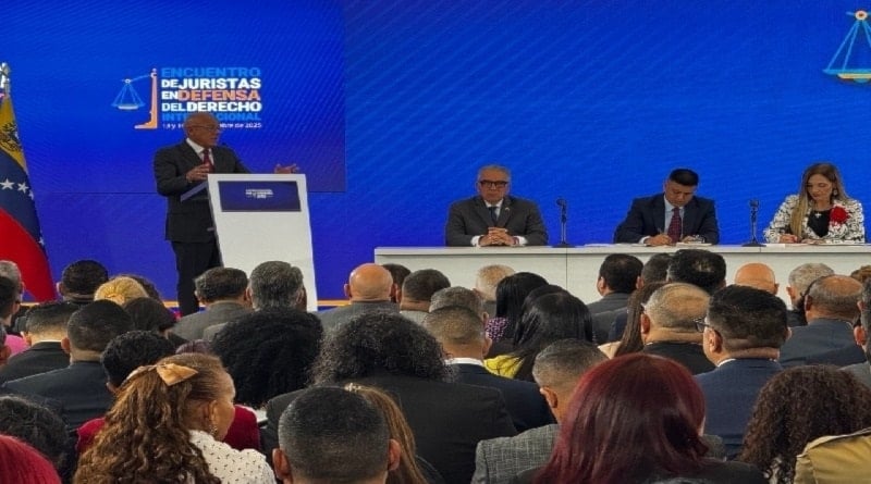 Jorge Rodríguez: “El pueblo venezolano vive en paz y alegría”