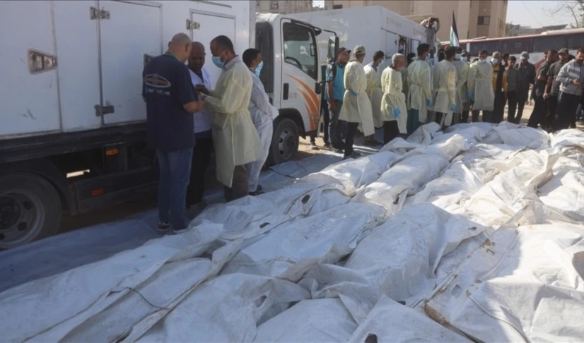 "Israel" completó otra entrega de los cuerpos de mártires palestinos.