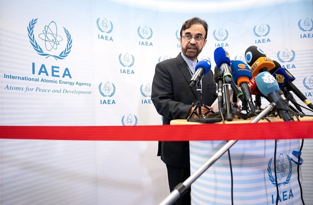 El representante permanente de Irán ante la AIEA, Reza Najafi. 