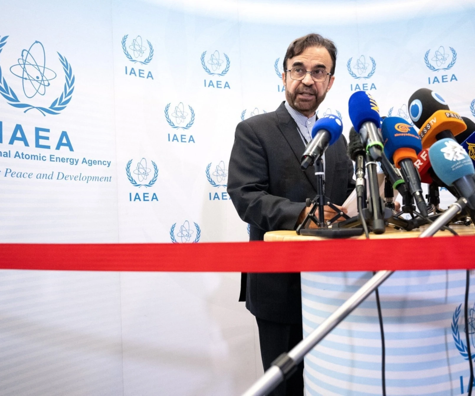 El representante permanente de Irán ante la AIEA, Reza Najafi.