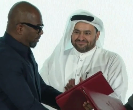 Representantes de la República Democrática del Congo y del movimiento M23 firman un acuerdo marco de paz con la mediación de Qatar. (Foto: Redes Sociales)