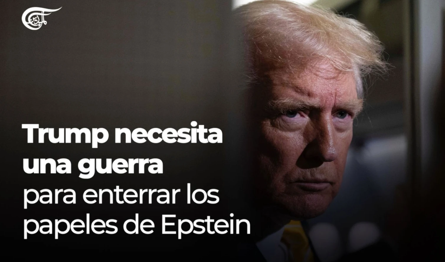 Trump necesita una guerra para enterrar los papeles de Epstein