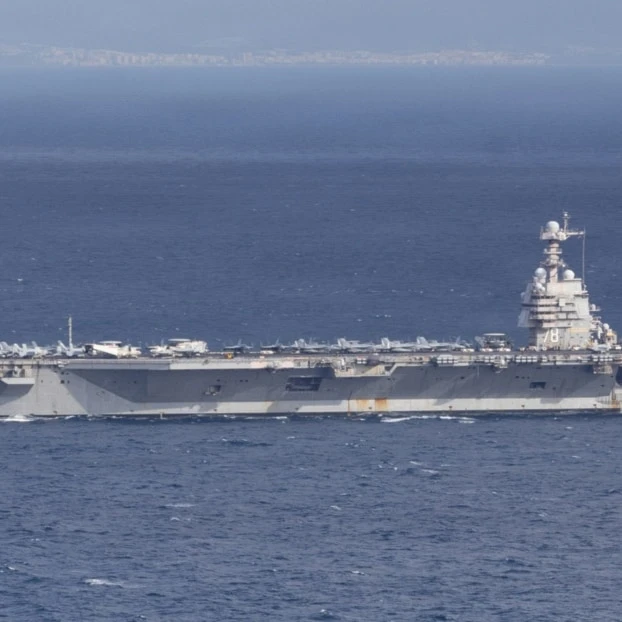 Portaviones Gerald R. Ford de EE.UU. ingresa en el mar Caribe (Foto: Agencias)