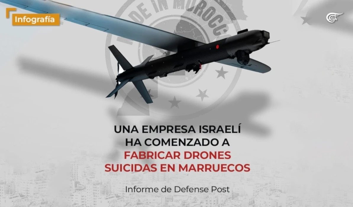 Una empresa israelí ha comenzado a fabricar drones suicidas en Marruecos