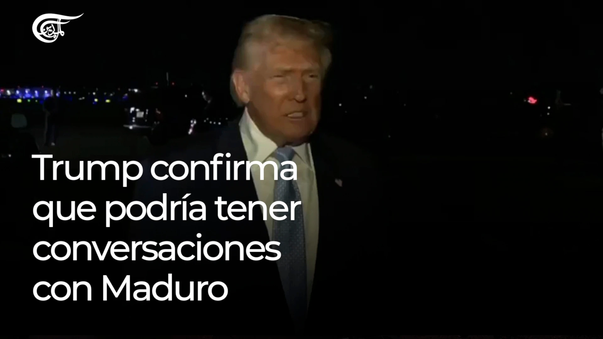 Trump confirma que podría tener conversaciones con Maduro