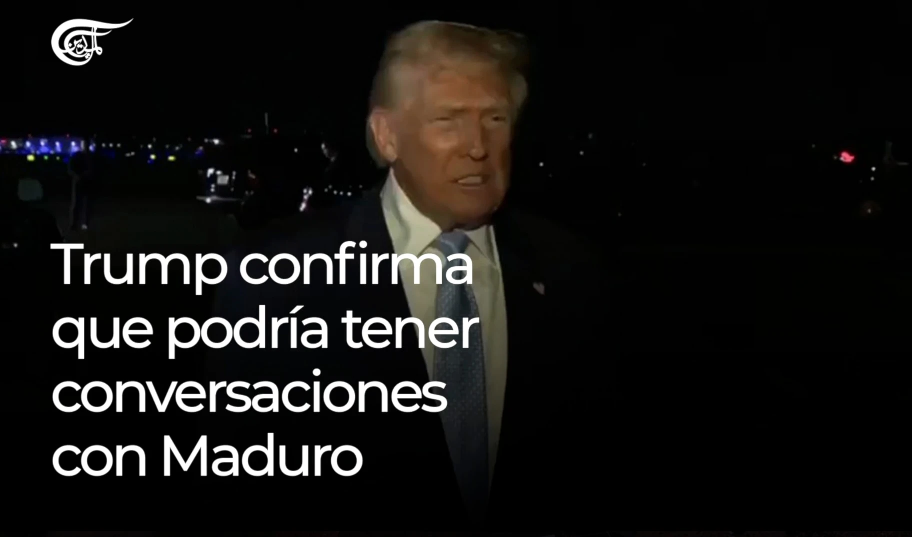 Trump confirma que podría tener conversaciones con Maduro