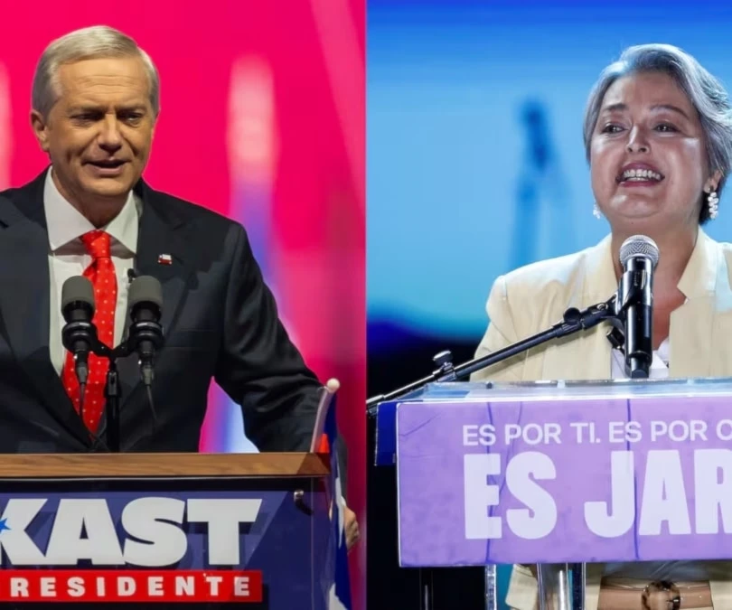 Jeannette Jara y José Antonio Kast irán al balotaje el próximo 14 de diciembre de 2025.