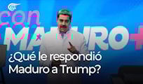 ¿Qué le respondió Maduro a Trump?
