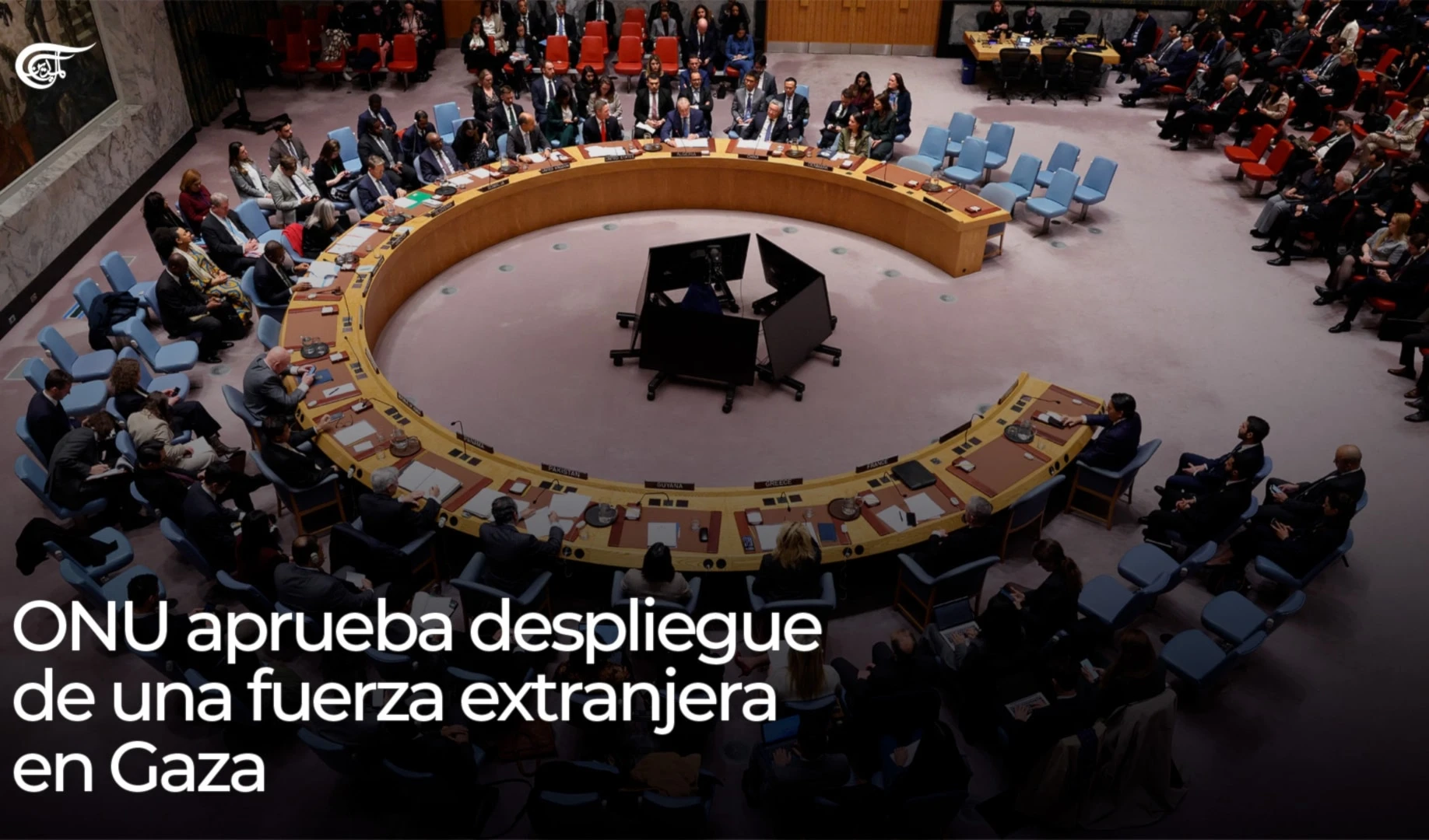 ONU aprueba despliegue de una fuerza extranjera en Gaza