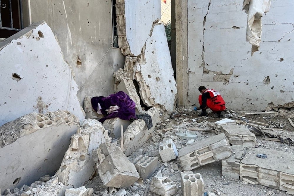 Secuelas del bombardeo israelí contra el campamento de Ain al-Hilweh en Saida, sur del Líbano (Foto: AFP)