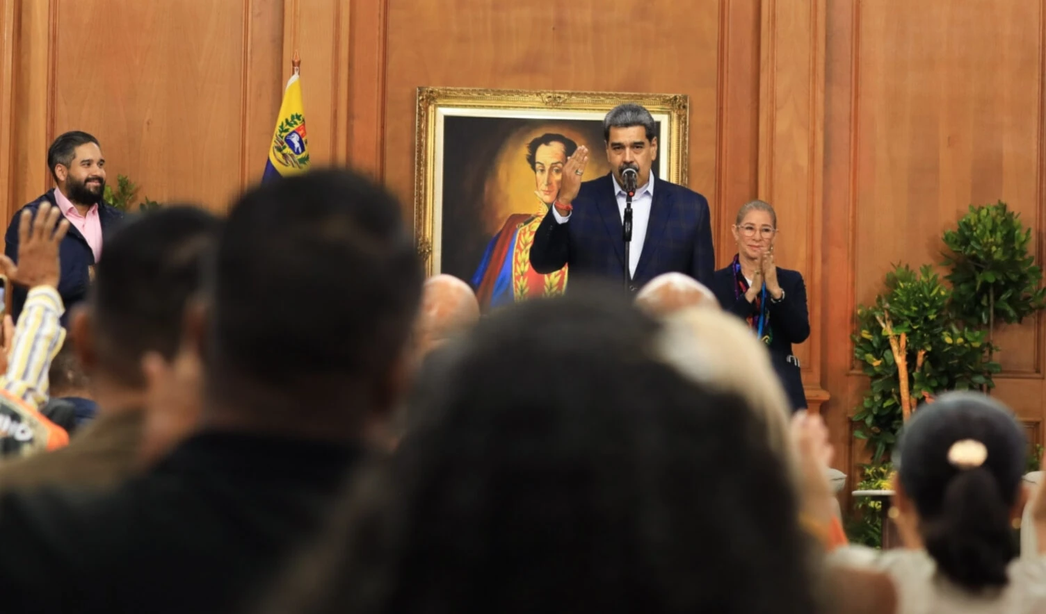 Maduro encabeza oración binacional y refuerza llamado a la paz. Foto; Prensa presidencial