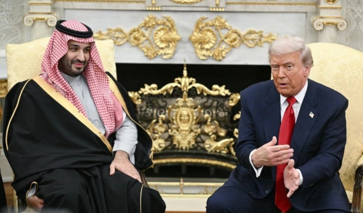 Bin Salman declaró: "Queremos formar parte de los Acuerdos de Abraham, pero estamos comprometidos con asegurar una vía hacia una solución de dos Estados".