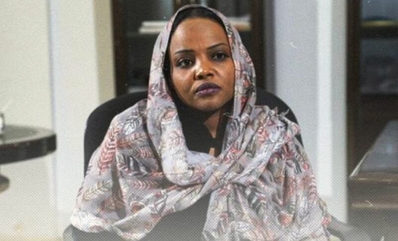 Ministra de Estado de Bienestar Social de Sudán, Salma Ishaq