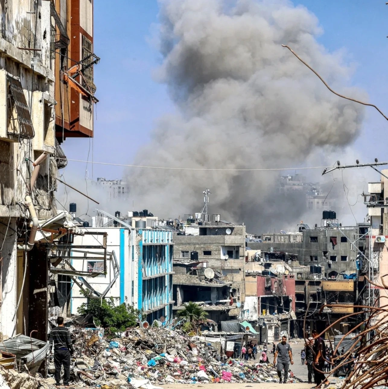 Mártires y heridos en un ataque israelí contra la Franja de Gaza