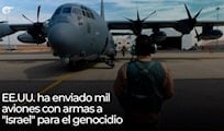 EE.UU. ha enviado mil aviones con armas a "Israel" para el genocidio en Gaza