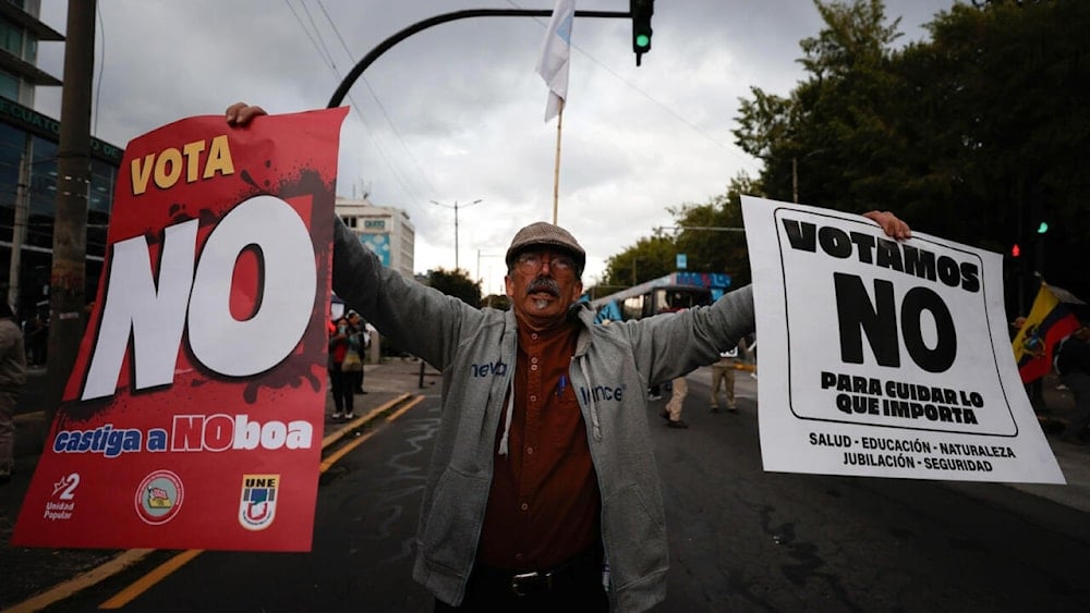 Analistas aseguran que el resultado del referendo en Ecuador es un claro rechazo al Gobierno de Daniel Noboa. 