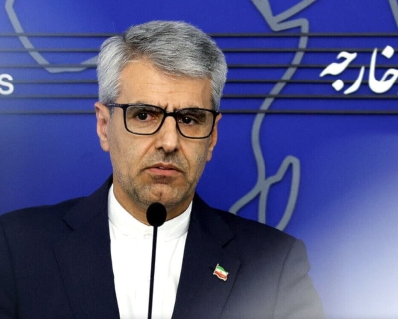 El portavoz del Ministerio de Asuntos Exteriores iraní, Esmail Baghaei.
