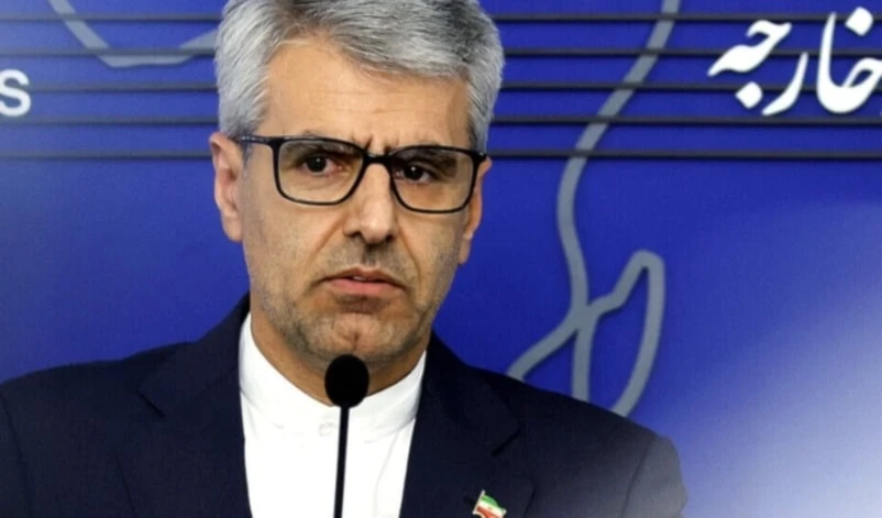 El portavoz del Ministerio de Asuntos Exteriores iraní, Esmail Baghaei.