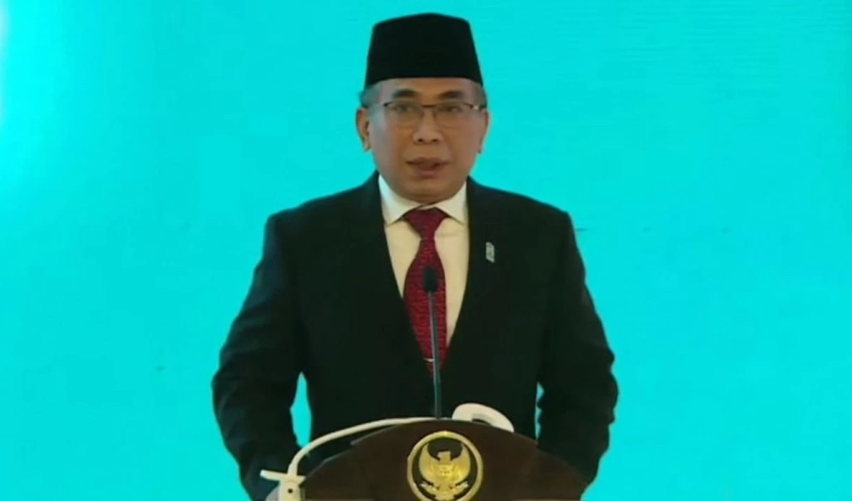 El presidente de organización islámica Nahdlatul Ulama de Indonesia, Yahya Khalil Thakuf Thabat.