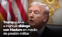 Trump vuelve a insinuar diálogo con Maduro en medio de presión militar