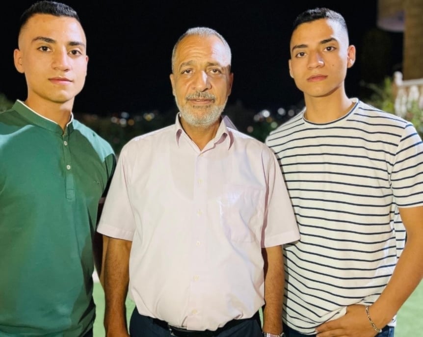 El diputado palestino Jamal Al-Tirawi y sus hijos fueron arrestados este sábado por las fuerzas israelíes. 