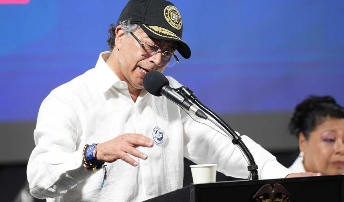 Petro denuncia intentos externos de influir en elecciones colombianas. Foto Presidencia Colombia