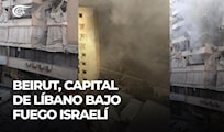 BEIRUT, CAPITAL DE LÍBANO BAJO FUEGO ISRAELÍ