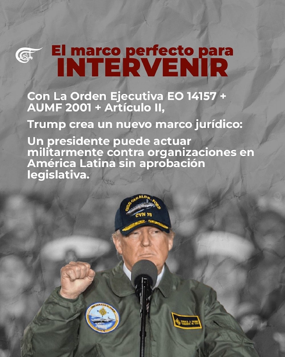 La etiqueta de terrorismo: Una maniobra de Trump para intervenir en Venezuela, Colombia y México