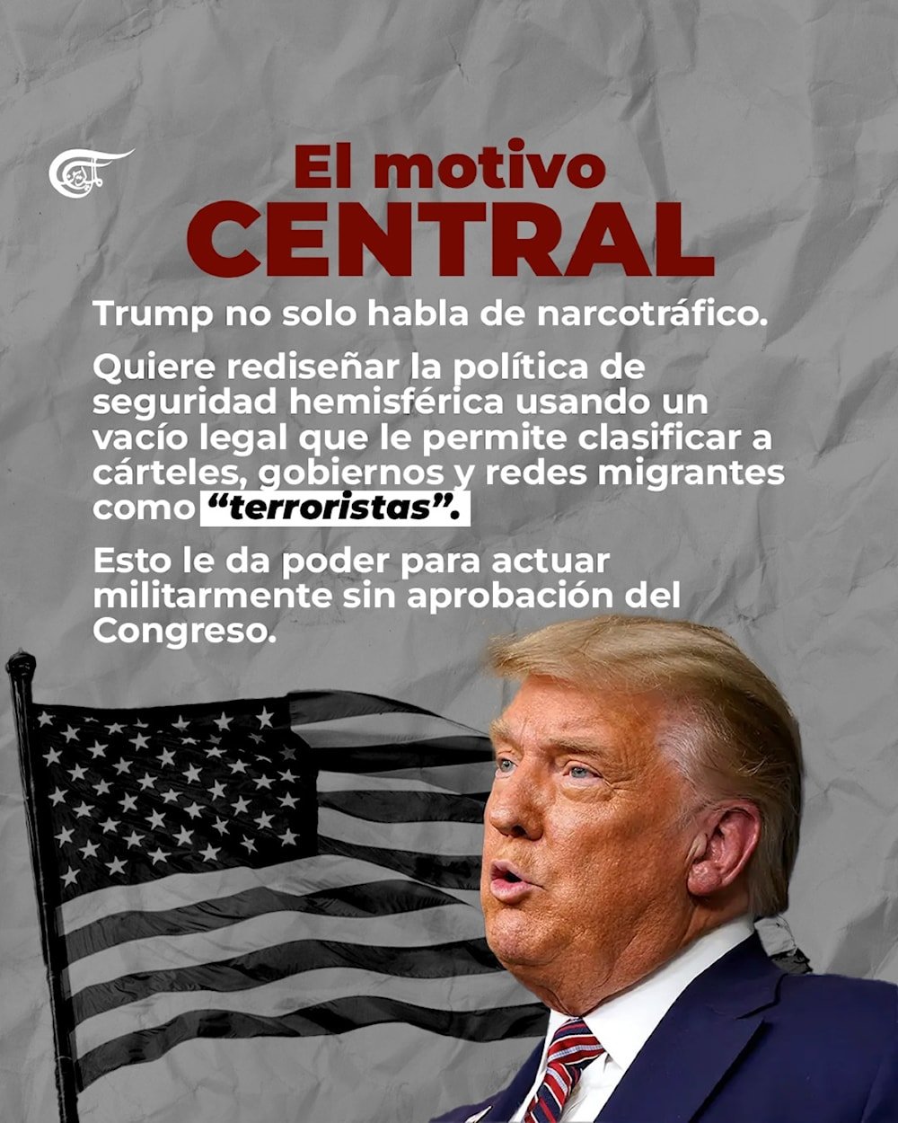 La etiqueta de terrorismo: Una maniobra de Trump para intervenir en Venezuela, Colombia y México