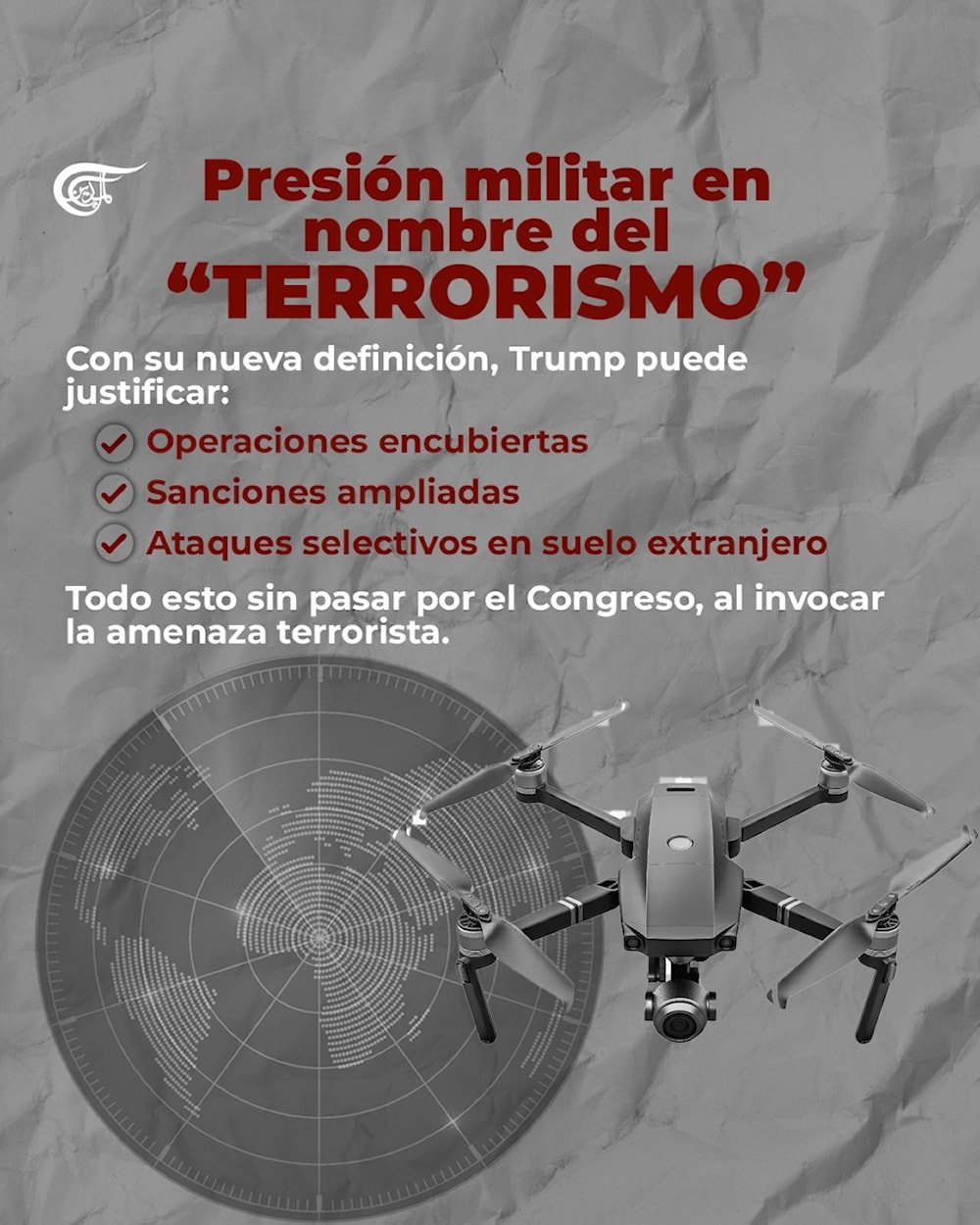 La etiqueta de terrorismo: Una maniobra de Trump para intervenir en Venezuela, Colombia y México