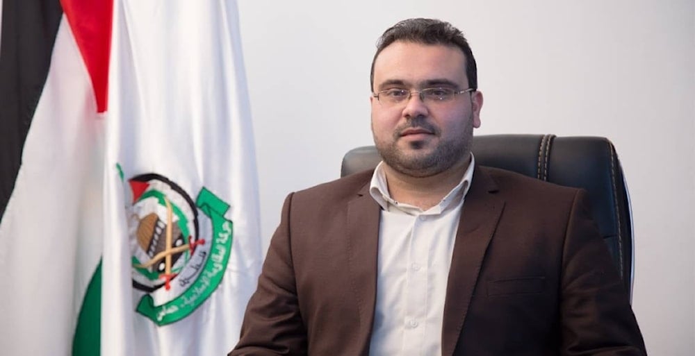 El portavoz de Hamás, Hazem Qassem.