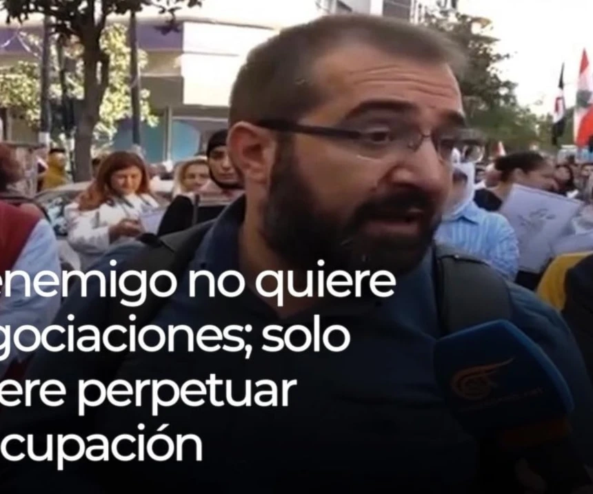 El enemigo no quiere negociaciones; solo quiere perpetuar la ocupación