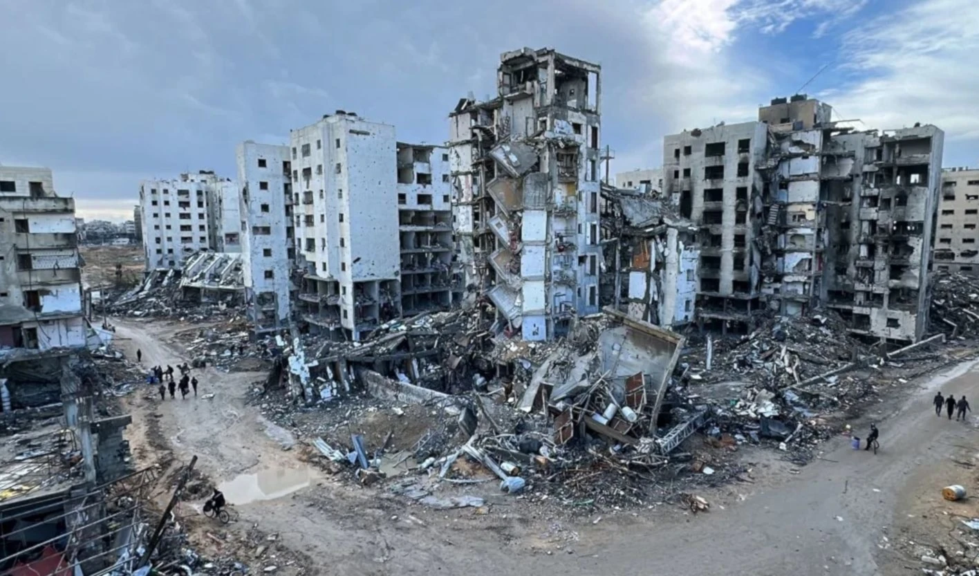 Destrucción causada en Khan Younis por los ataques israelíes de los últimos dos años. (Foto: Getty Images)