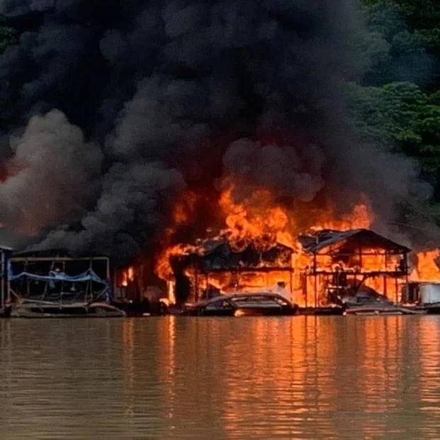 Minería en Brasil: destruyen dragas ilegales en el río Madeira