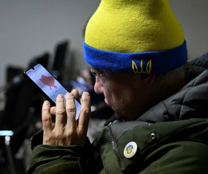 Ministerio de Energía de Ucrania informa de un ataque "masivo" (Foto: AFP)