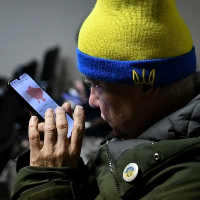 Ministerio de Energía de Ucrania informa de un ataque "masivo" (Foto: AFP)