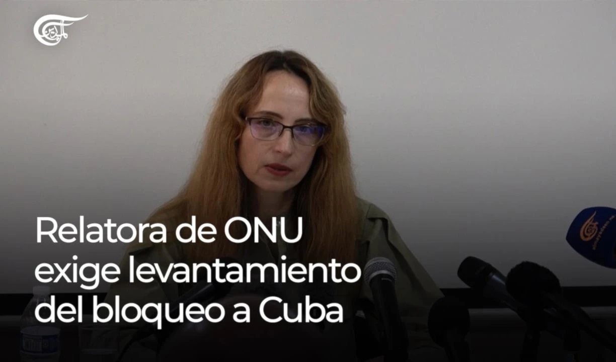 Relatora de ONU exige levantamiento del bloqueo a Cuba