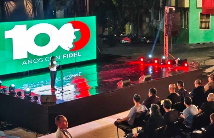 Cuba rinde homenaje a Fidel Castro en aniversario de partida física. Foto ACN